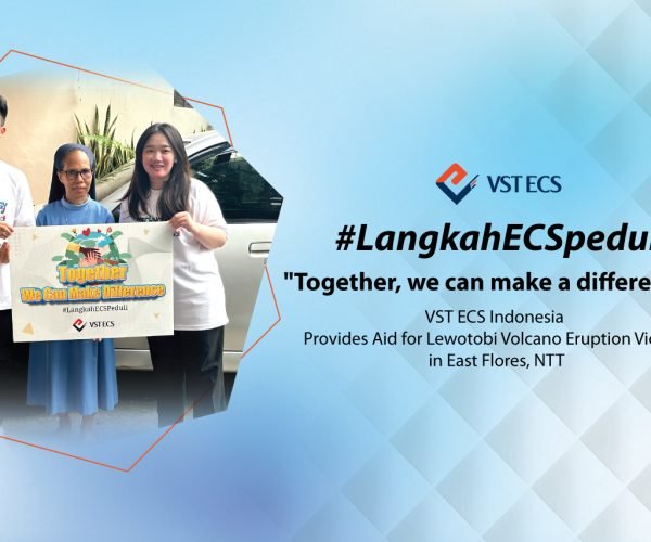 #LangkahECSPeduli : VST ECS Indonesia Provides Aid for Lewotobi Volcano Eruption Victims in East Flores, NTT