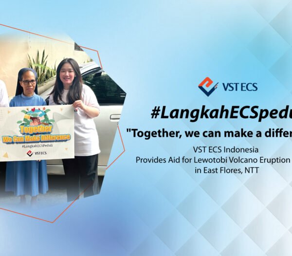 #LangkahECSPeduli : VST ECS Indonesia Provides Aid for Lewotobi Volcano Eruption Victims in East Flores, NTT