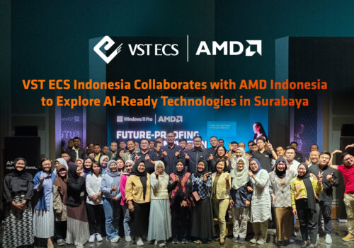 VST ECS Indonesia Collaborates with AMD Indonesia to Explore AI-Ready Technologies in Surabaya