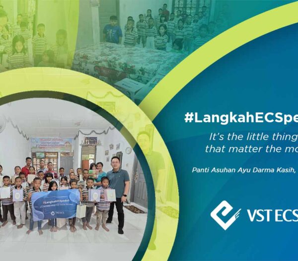 #LangkahECSPeduli : VST ECS Indonesia Extends Support to Panti Asuhan Ayu Darma Kasih in Medan
