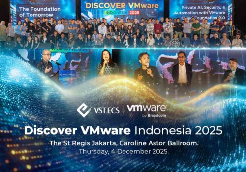 VST ECS Indonesia and VMware Host “Discover VMware Indonesia 2025” Exploring the Future of Private AI and Secure Cloud Infrastructure