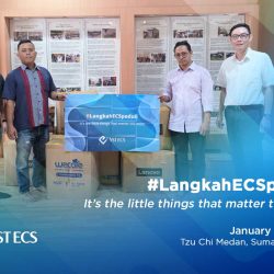 VST ECS Indonesia through #LangkahECSPeduli Delivered Essential Supplies to Flood Victims in Sumatra